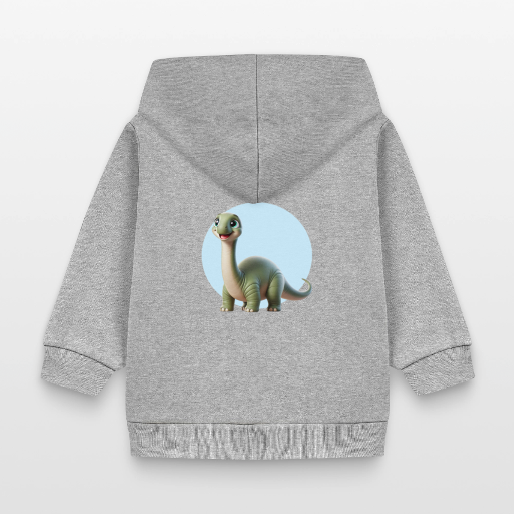 Stanley/Stella Organic Zip Hoodie BABY CONNECTOR - heather grey