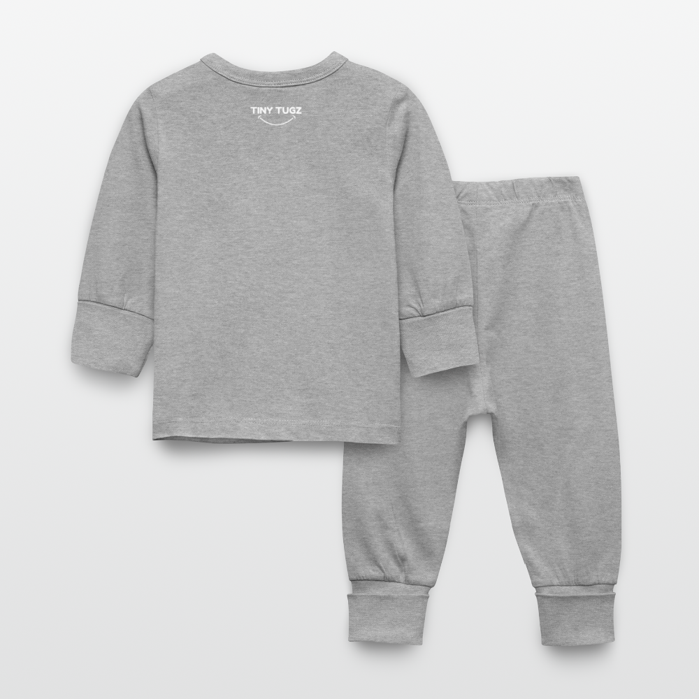 Baby Sleepsuit - heather grey