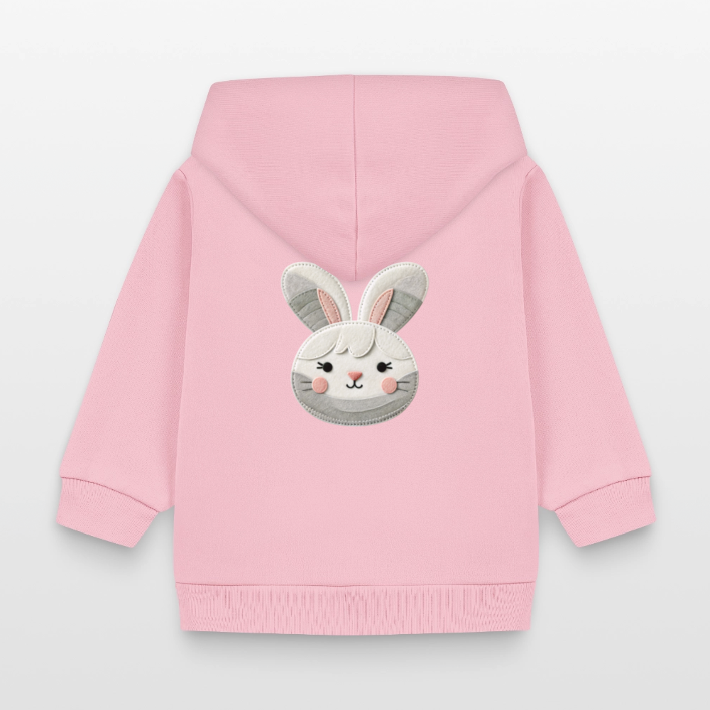 Stanley/Stella Organic Zip Hoodie BABY CONNECTOR - cotton pink