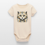 Stanley/Stella Organic Short-Sleeved Baby Bodysuit - natural raw