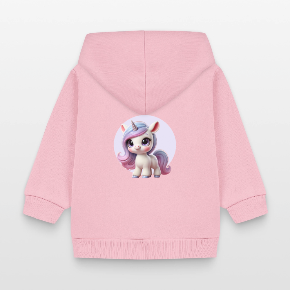 Stanley/Stella Organic Zip Hoodie BABY CONNECTOR - cotton pink