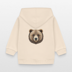 Stanley/Stella Organic Zip Hoodie BABY CONNECTOR - natural raw