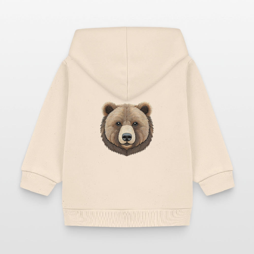 Stanley/Stella Organic Zip Hoodie BABY CONNECTOR - natural raw