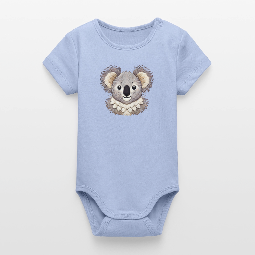 Stanley/Stella Organic Short-Sleeved Baby Bodysuit - sky