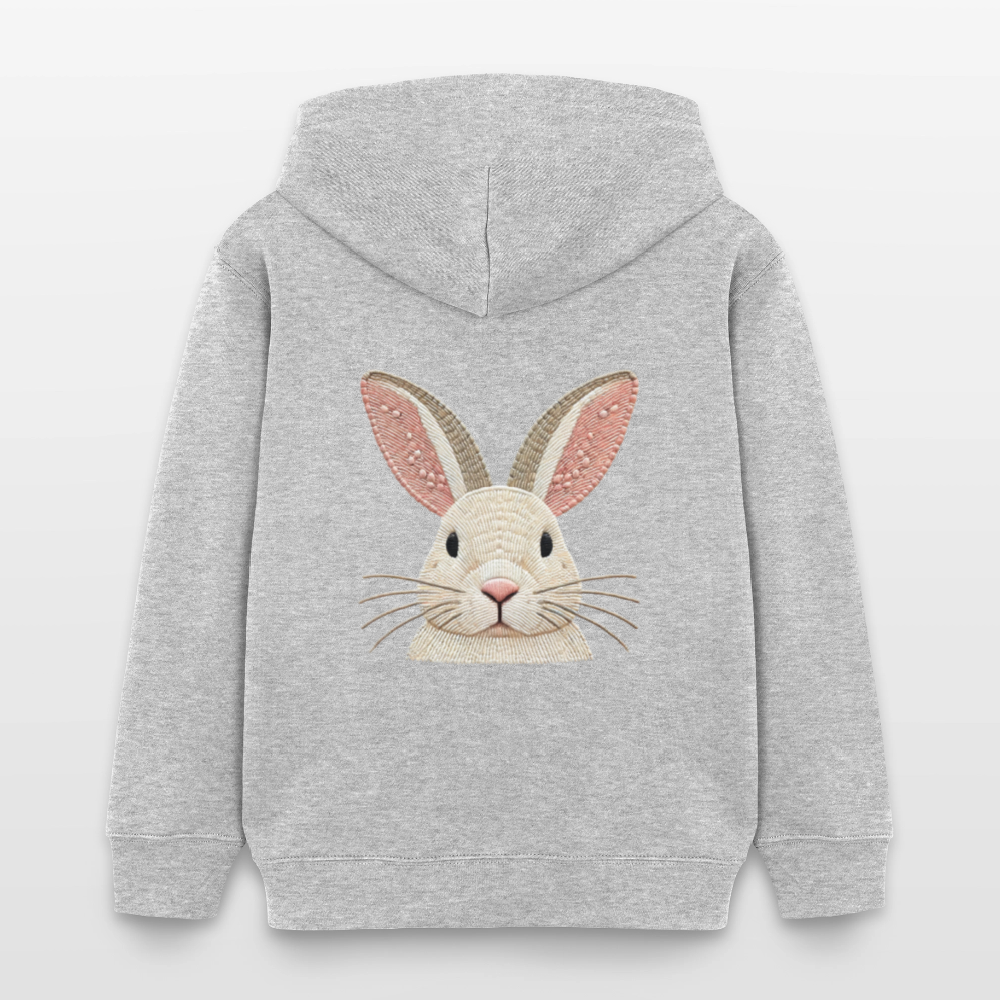 Stanley/Stella Mini Cruiser Kids’ Organic Hoodie - heather grey