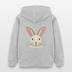 Stanley/Stella Mini Cruiser Kids’ Organic Hoodie - heather grey