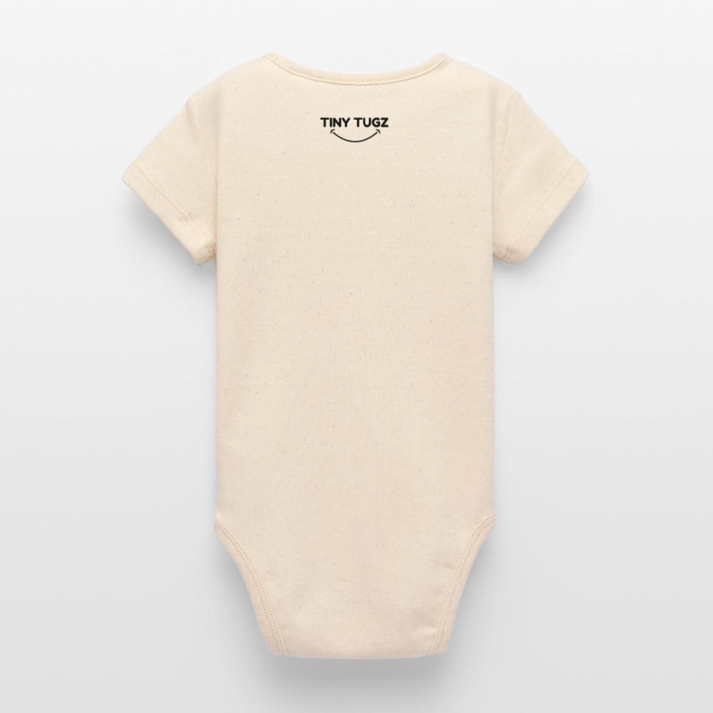 Stanley/Stella Organic Short-Sleeved Baby Bodysuit - natural raw