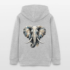 Stanley/Stella Mini Cruiser Teen Organic Hoodie - heather grey