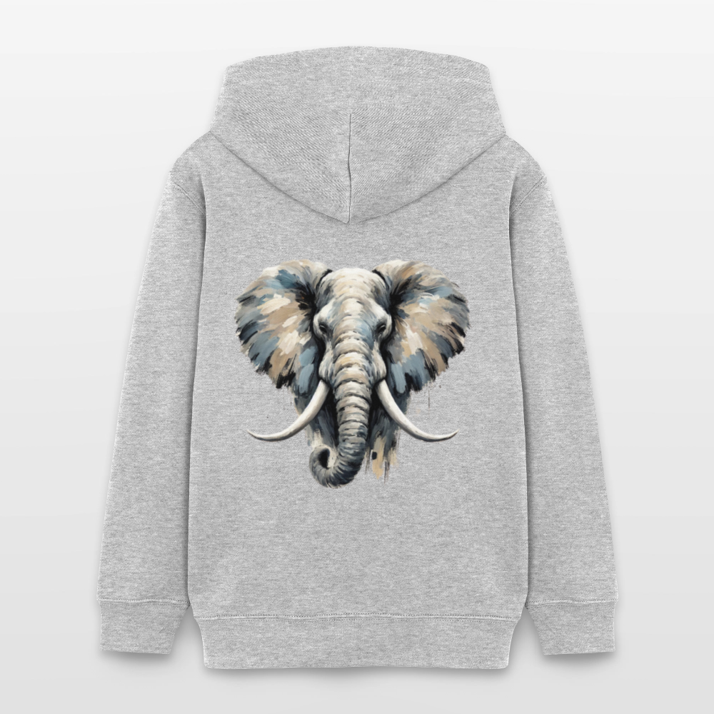 Stanley/Stella Mini Cruiser Teen Organic Hoodie - heather grey