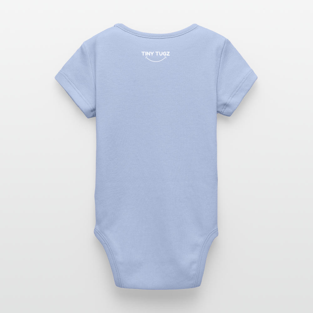 Stanley/Stella Organic Short-Sleeved Baby Bodysuit - sky