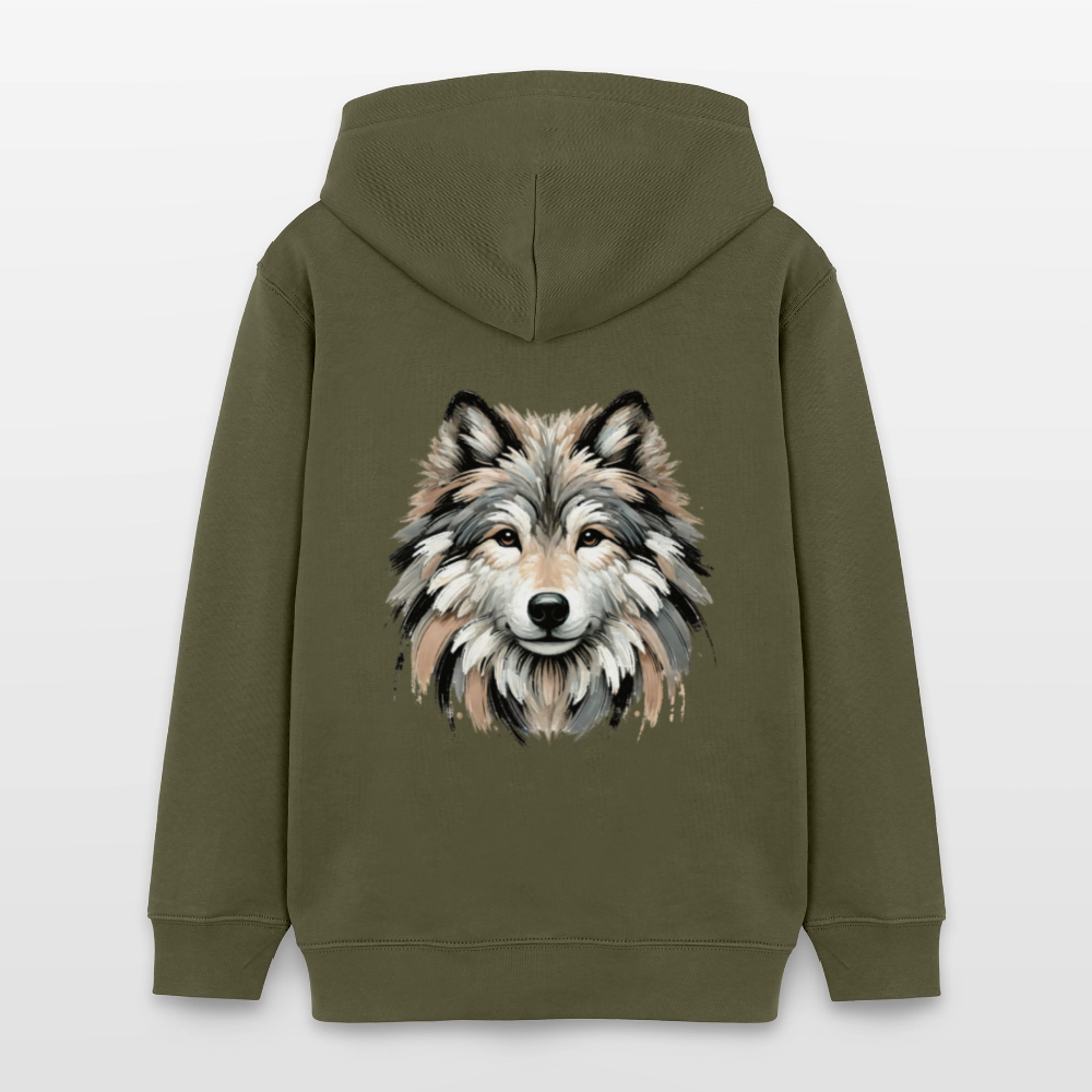 Stanley/Stella Mini Cruiser Teen Organic Hoodie - khaki