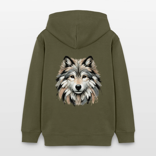 Stanley/Stella Mini Cruiser Teen Organic Hoodie - khaki