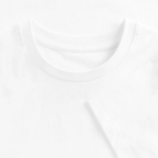 Kids Casual Organic Cotton Set (White T-Shirt + Navy Shorts)