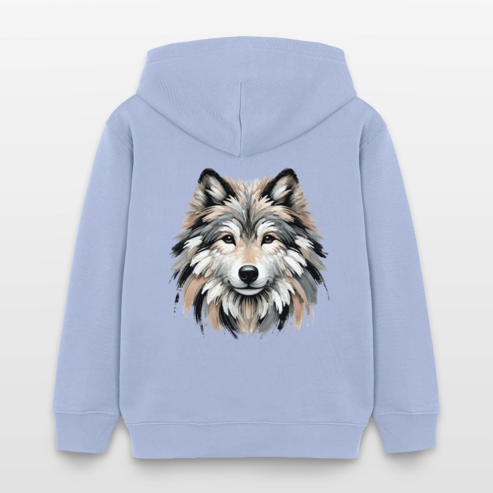 Stanley/Stella Mini Cruiser Kids’ Organic Hoodie - sky