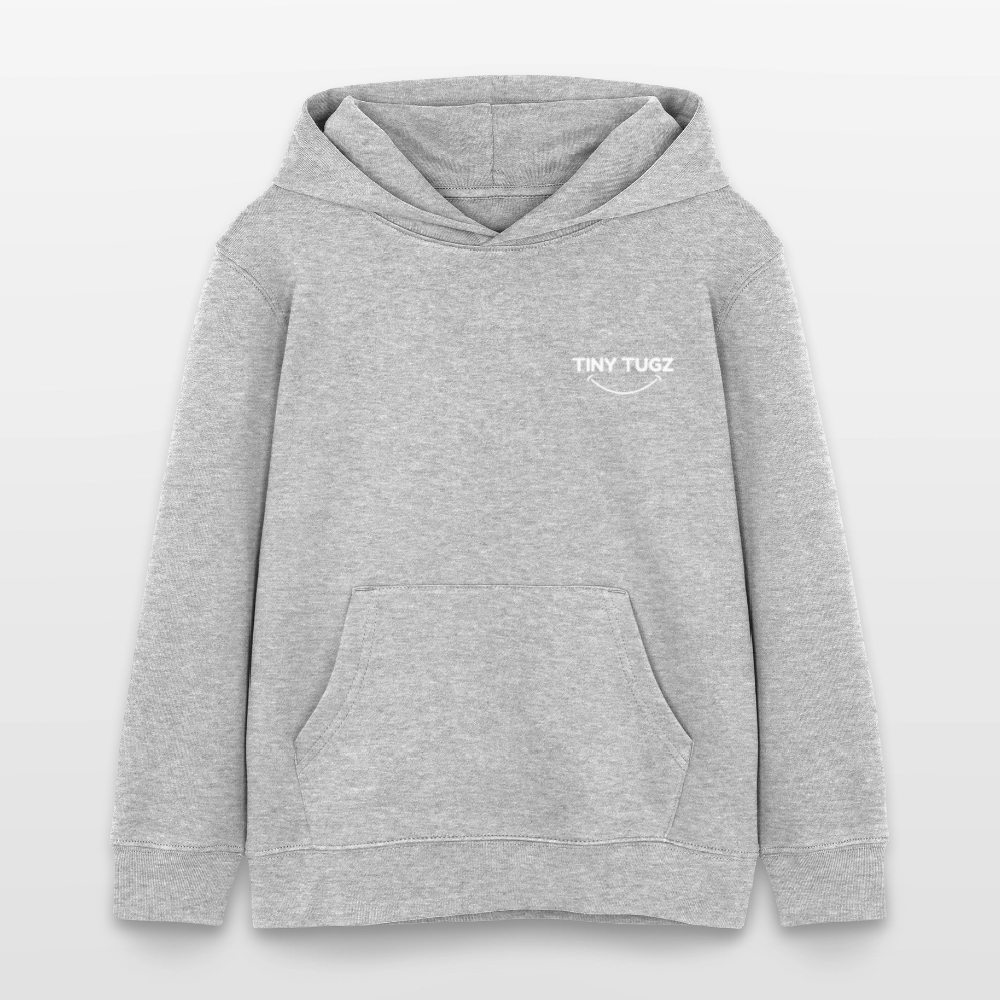 Stanley/Stella Mini Cruiser Kids’ Organic Hoodie - heather grey