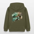 Stanley/Stella Mini Cruiser Kids’ Organic Hoodie - khaki