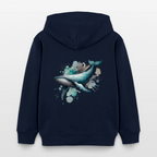 Stanley/Stella Mini Cruiser Kids’ Organic Hoodie - navy