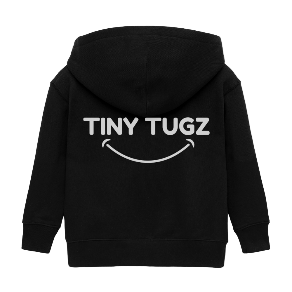 Stanley/Stella Mini Cultivator Organic Kids’ Hooded Jacket - black