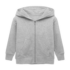 Stanley/Stella Mini Cultivator Organic Kids’ Hooded Jacket - heather grey