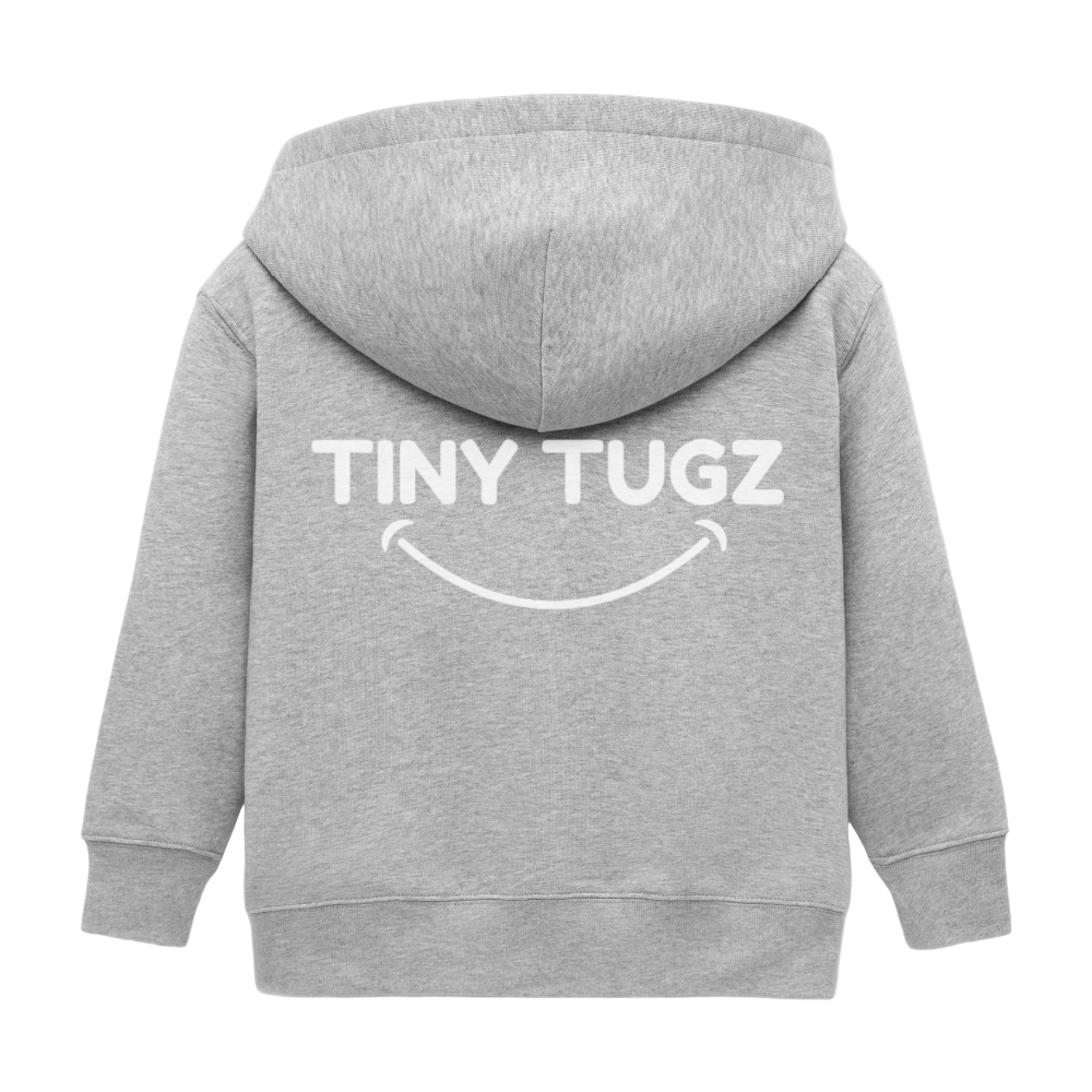 Stanley/Stella Mini Cultivator Organic Kids’ Hooded Jacket - heather grey