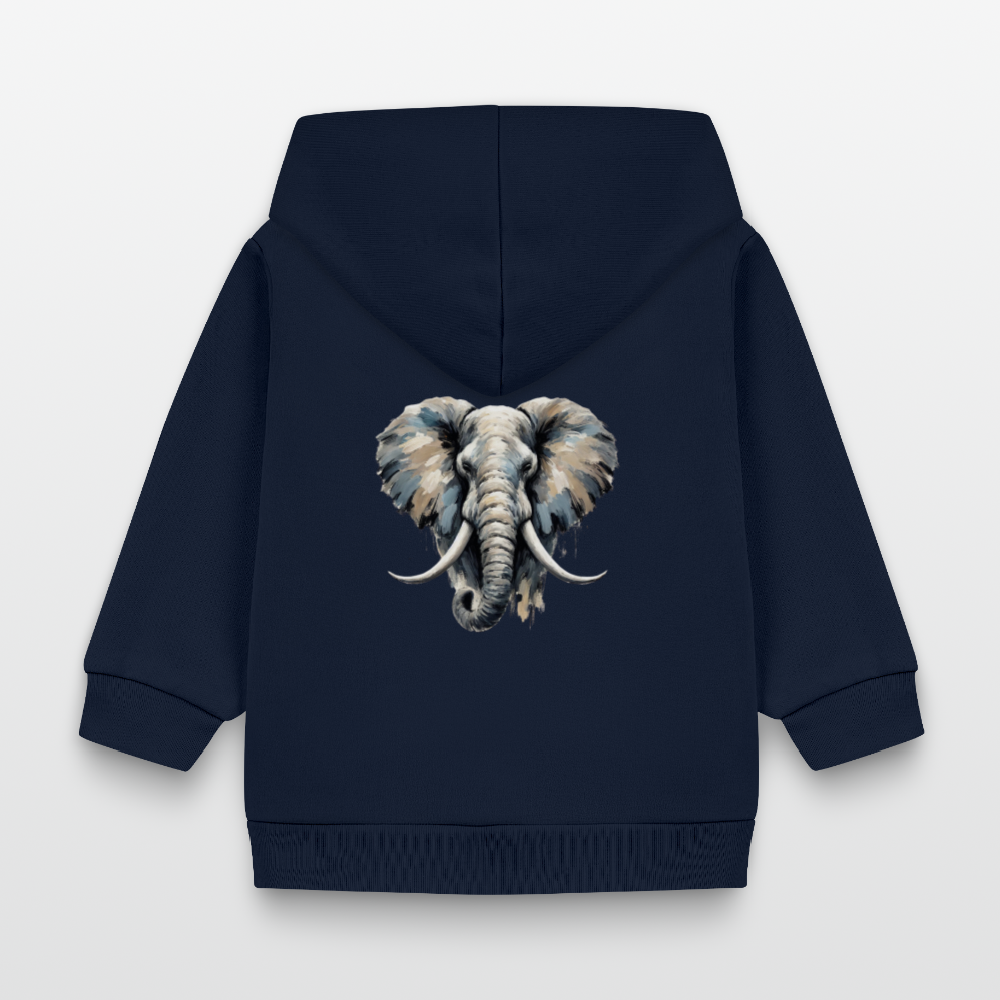 Stanley/Stella Organic Zip Hoodie BABY CONNECTOR - navy