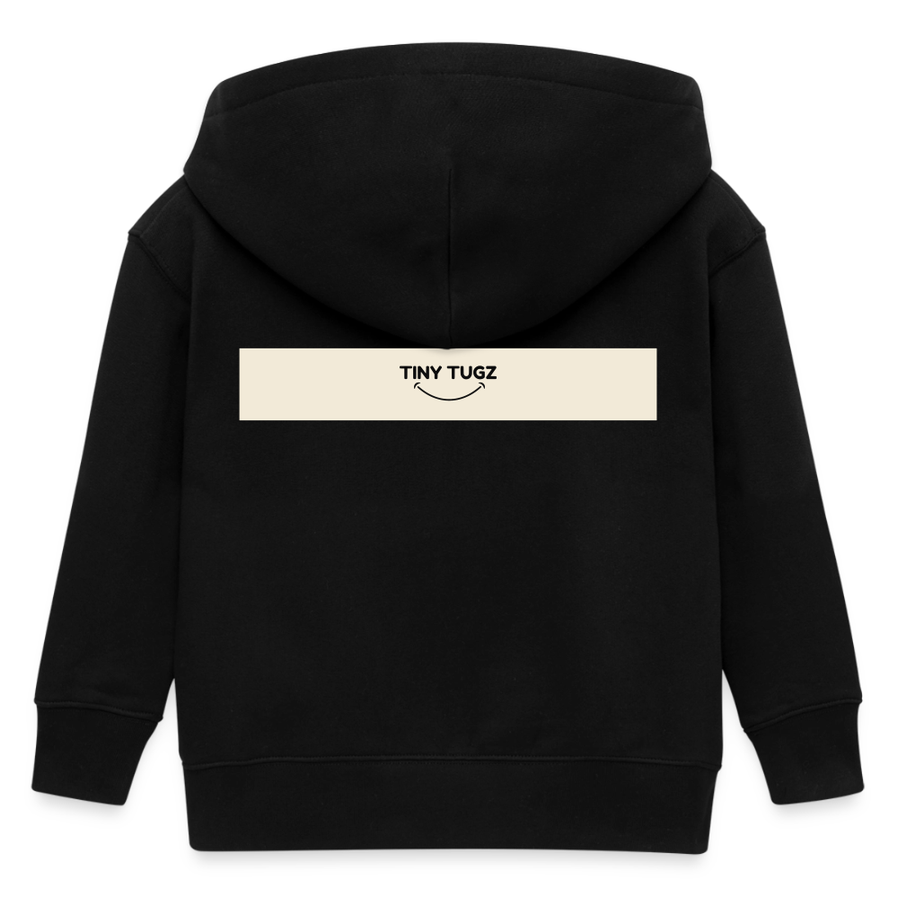 Stanley/Stella Mini Cultivator Organic Kids’ Hooded Jacket - black