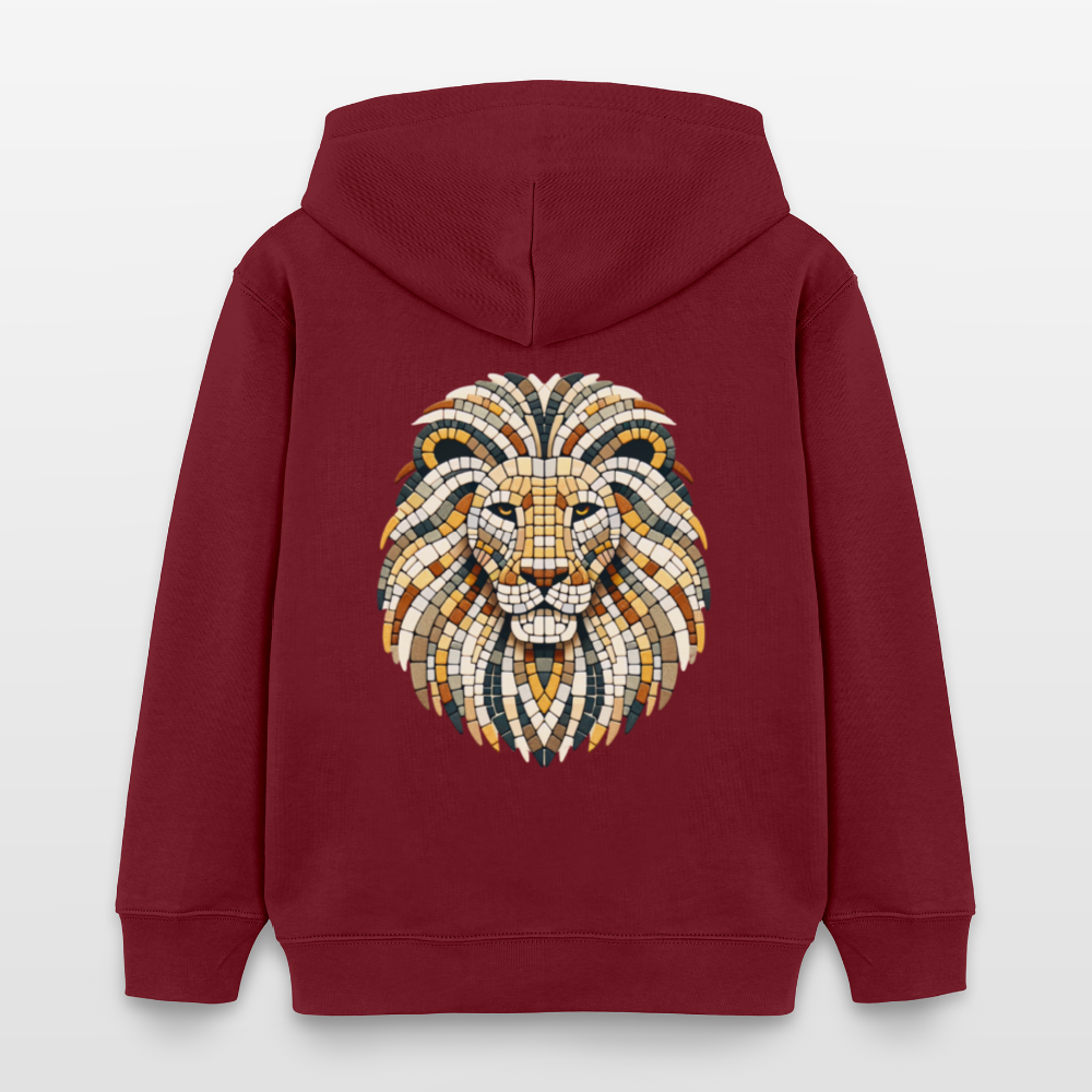 Stanley/Stella Mini Cruiser Kids’ Organic Hoodie - burgundy