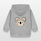 Stanley/Stella Organic Zip Hoodie BABY CONNECTOR - heather grey