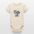 Stanley/Stella Organic Short-Sleeved Baby Bodysuit - natural raw