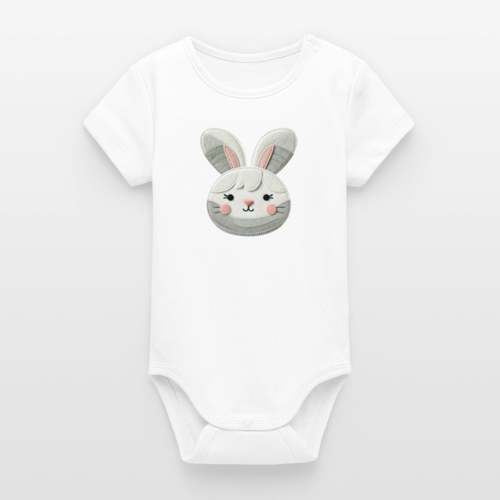 Stanley/Stella Organic Short-Sleeved Baby Bodysuit - white