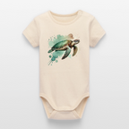 Stanley/Stella Organic Short-Sleeved Baby Bodysuit - natural raw