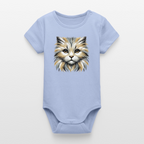 Stanley/Stella Organic Short-Sleeved Baby Bodysuit - sky