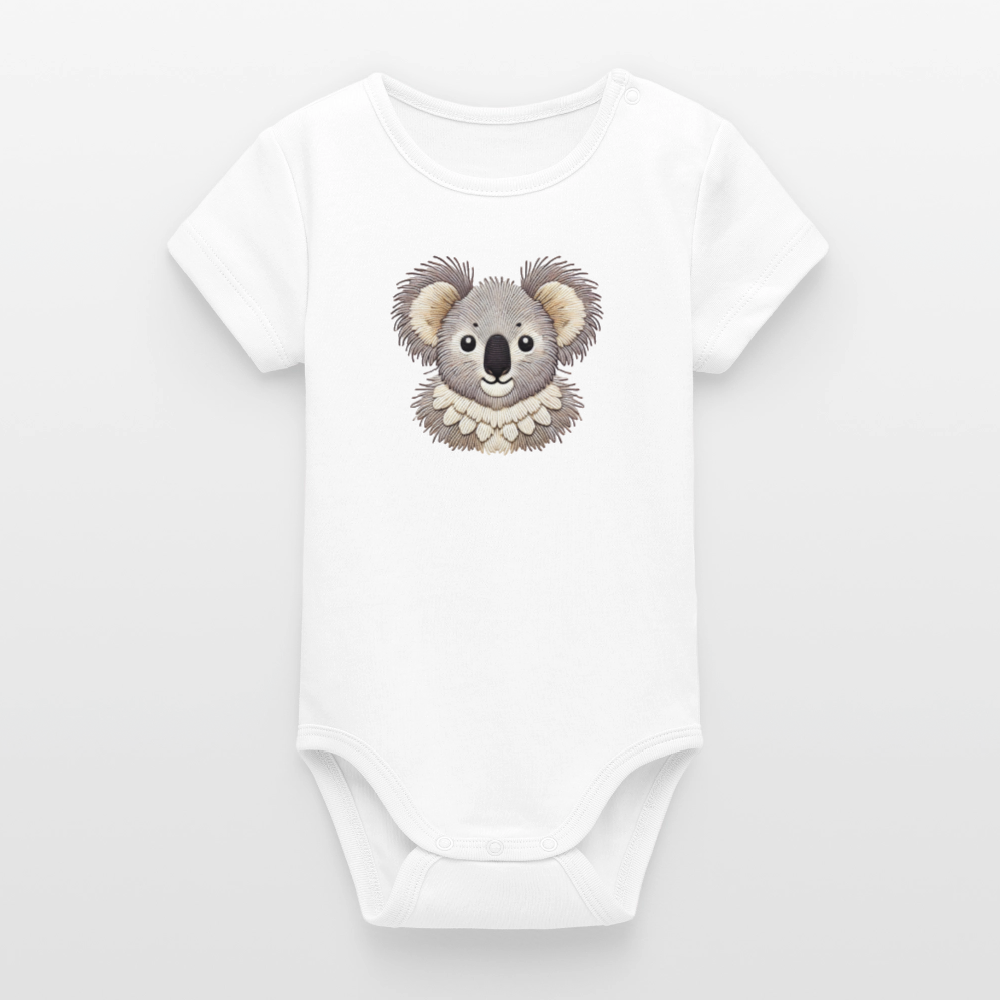 Stanley/Stella Organic Short-Sleeved Baby Bodysuit - white