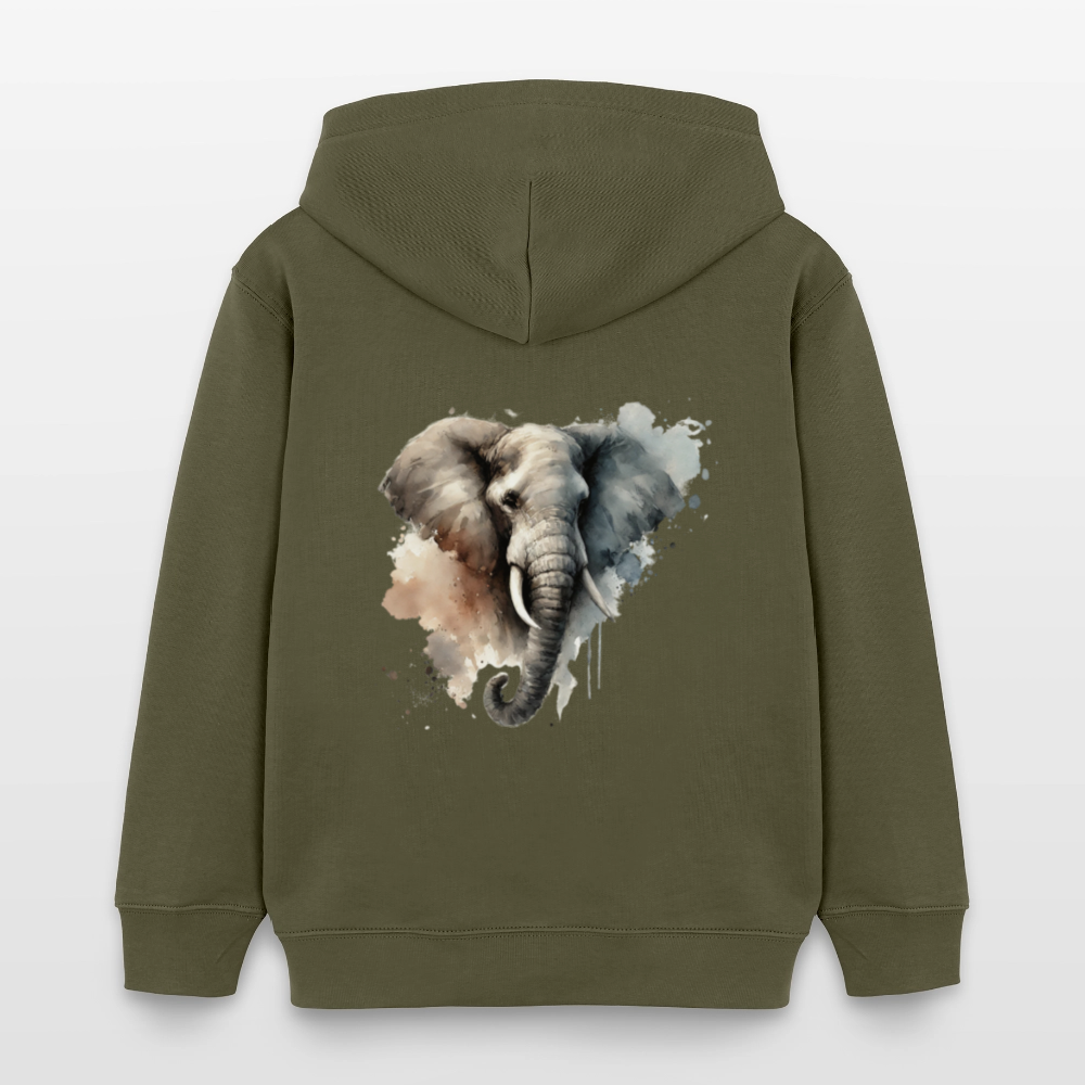 Stanley/Stella Mini Cruiser Kids’ Organic Hoodie - khaki