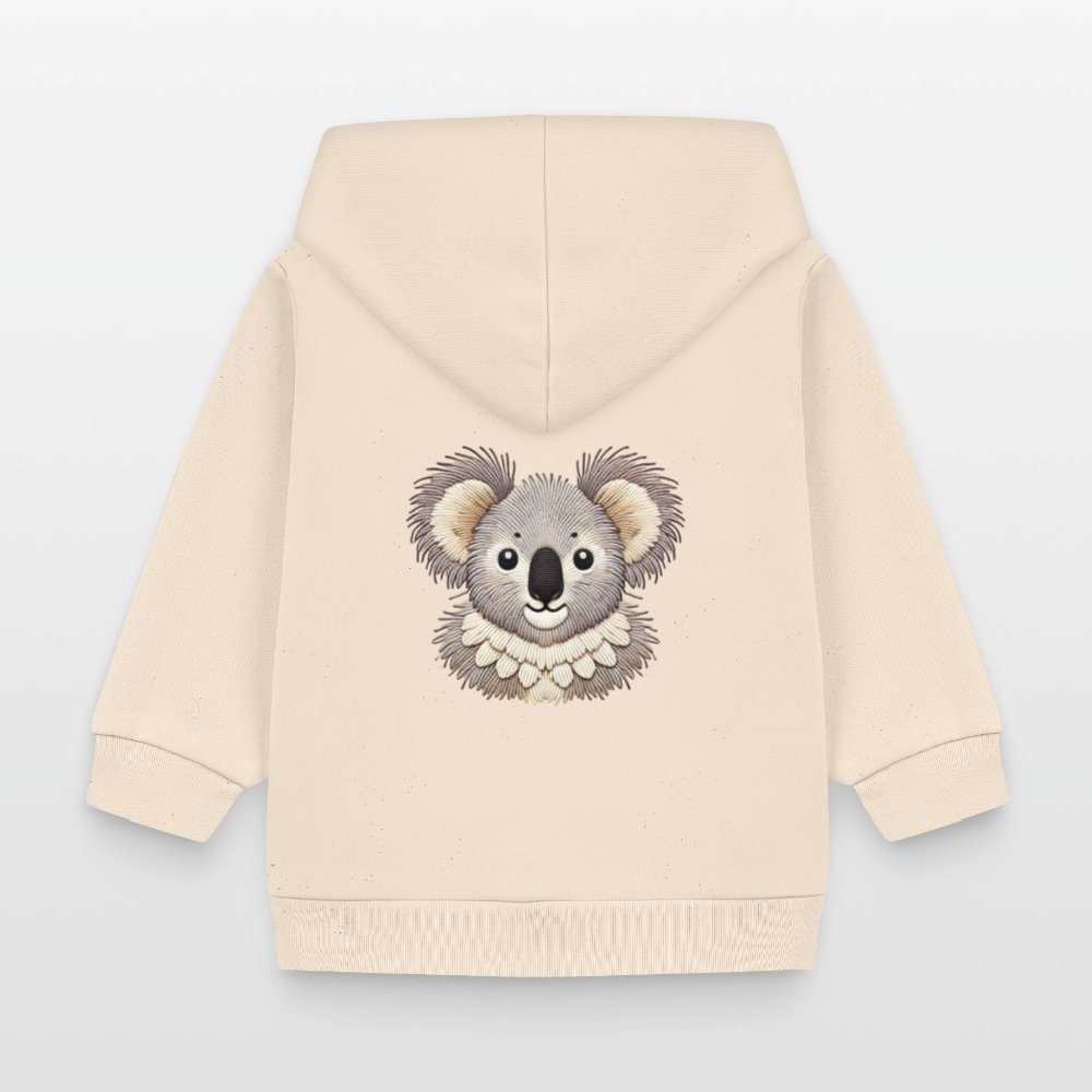 Stanley/Stella Organic Zip Hoodie BABY CONNECTOR - natural raw