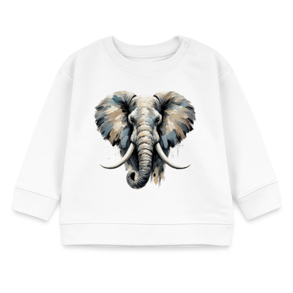 Stanley/Stella Organic Sweatshirt BABY CHANGER - white