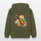 Stanley/Stella Mini Cruiser Kids’ Organic Hoodie - khaki