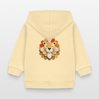 Stanley/Stella Organic Zip Hoodie BABY CONNECTOR - cream