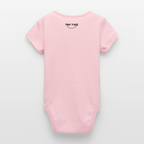 Stanley/Stella Organic Short-Sleeved Baby Bodysuit - cotton pink