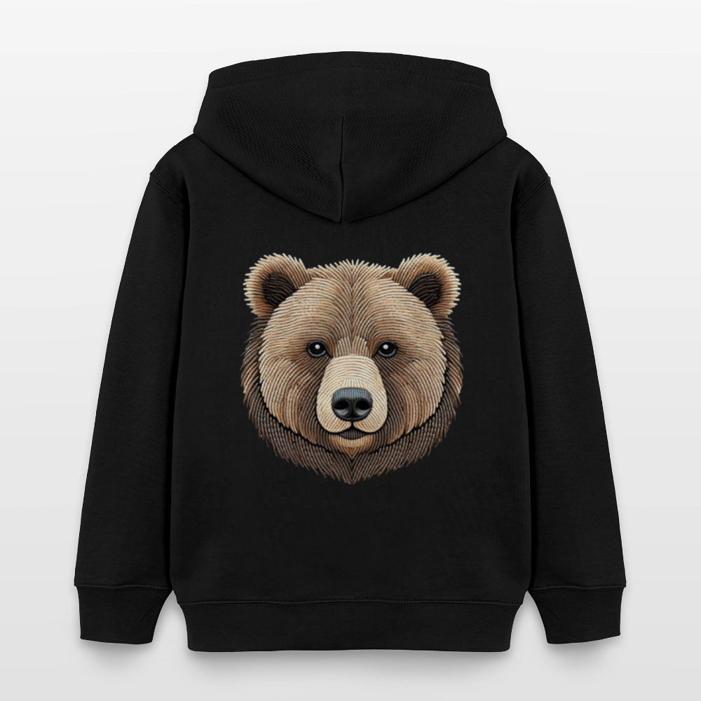 Stanley/Stella Mini Cruiser Kids’ Organic Hoodie - black