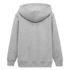 Stanley/Stella Mini Cultivator Organic Teen Hooded Jacket - heather grey