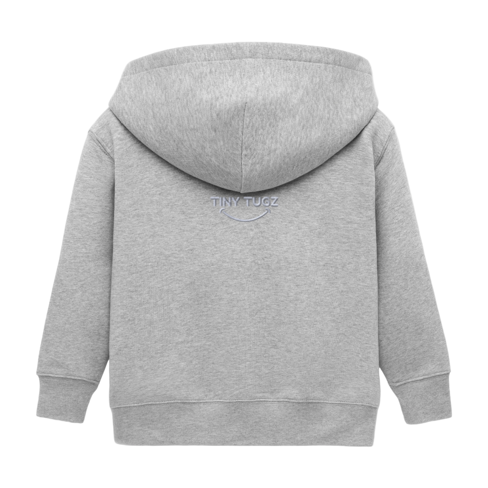 Stanley/Stella Mini Cultivator Organic Kids’ Hooded Jacket - heather grey