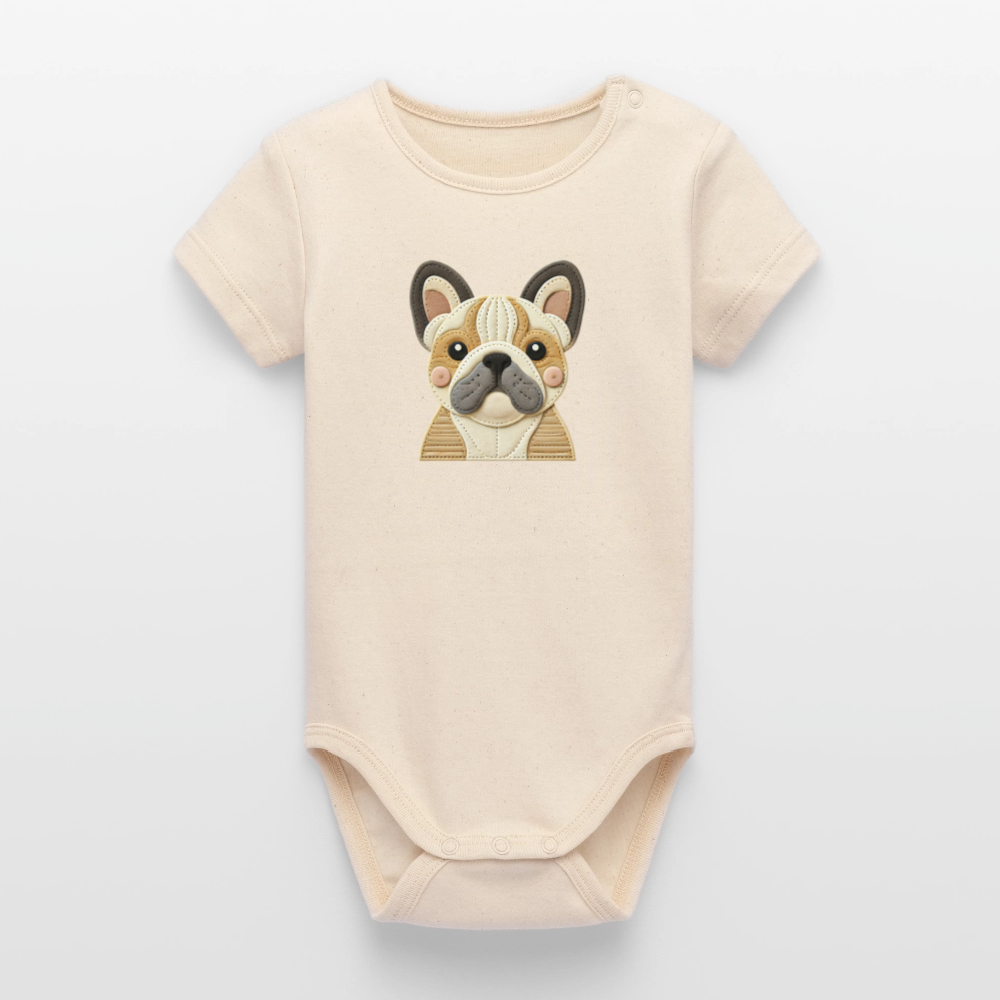 Stanley/Stella Organic Short-Sleeved Baby Bodysuit - natural raw