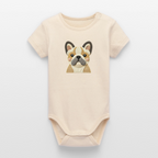 Stanley/Stella Organic Short-Sleeved Baby Bodysuit - natural raw