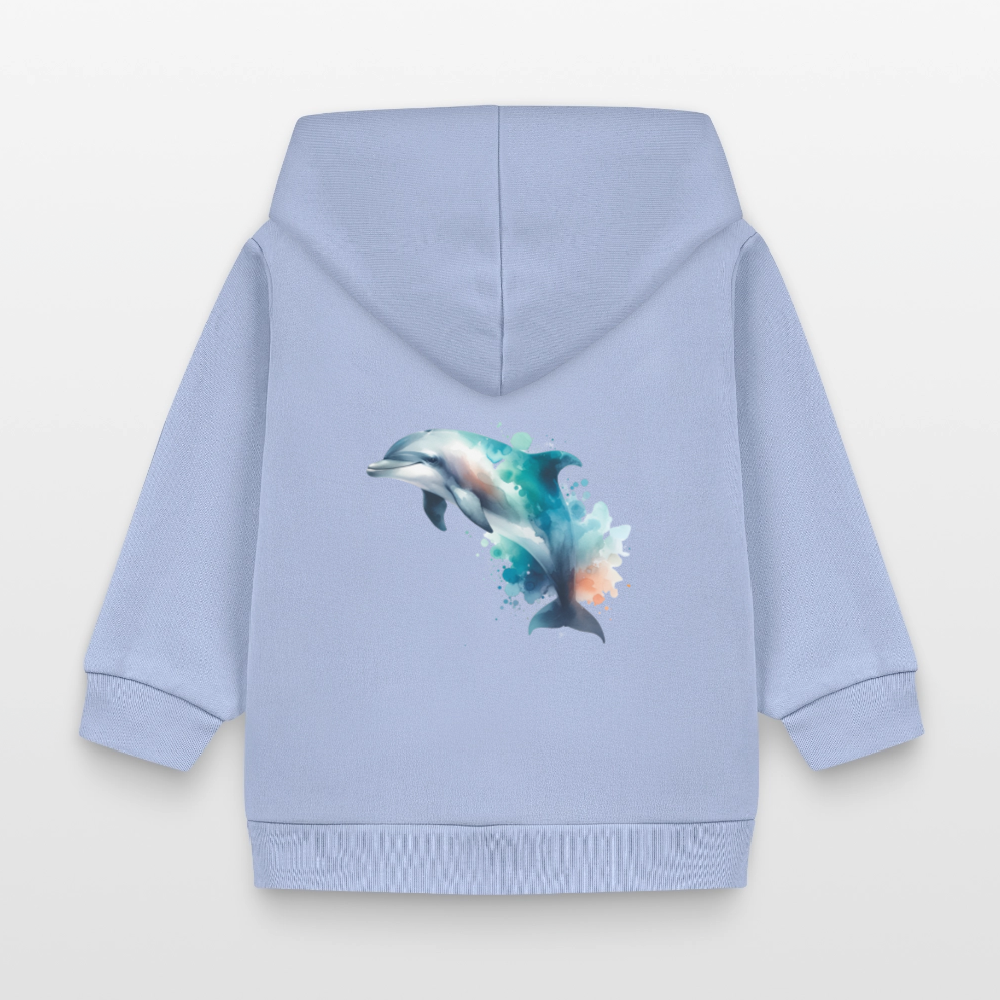 Stanley/Stella Organic Zip Hoodie BABY CONNECTOR - sky
