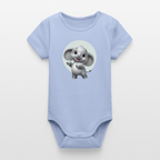 Stanley/Stella Organic Short-Sleeved Baby Bodysuit - sky