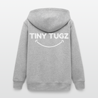 Stanley/Stella Mini Cultivator Organic Teen Hooded Jacket - heather grey