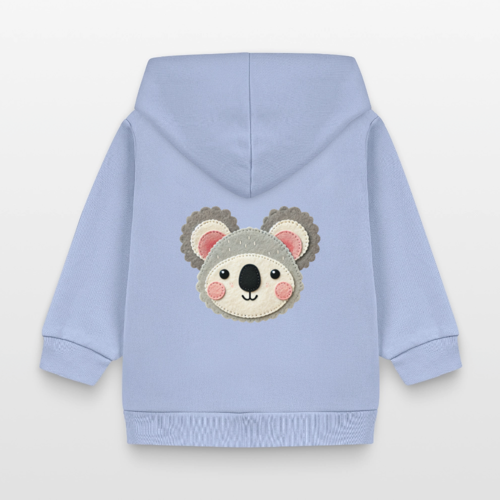 Stanley/Stella Organic Zip Hoodie BABY CONNECTOR - sky