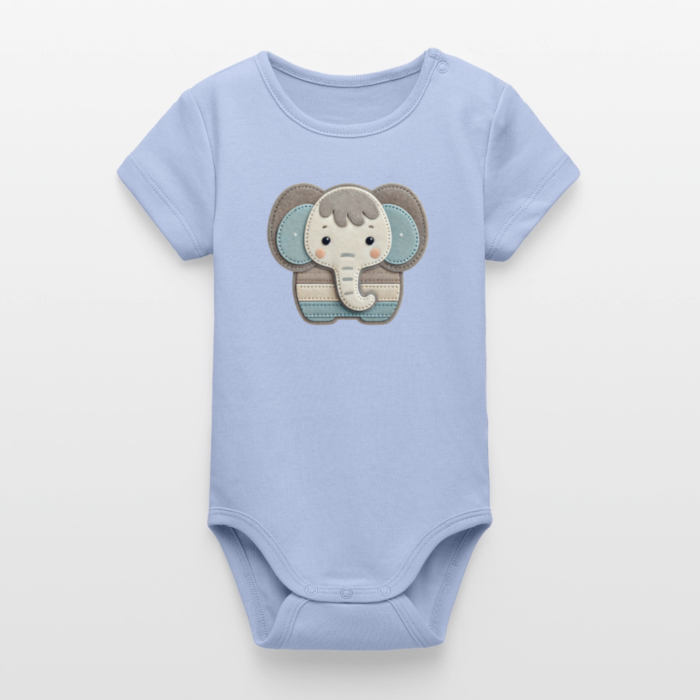 Stanley/Stella Organic Short-Sleeved Baby Bodysuit - sky