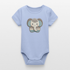 Stanley/Stella Organic Short-Sleeved Baby Bodysuit - sky